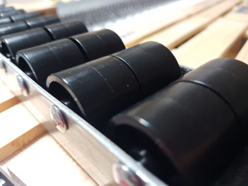 a close up of a roller - rollenleiste typ 200
