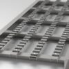 Rollenleiste Typ 100R - umgekehrten - Profil 2000mm