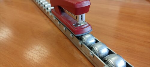 Rollenleiste typ 100V Stahlrollen - hohe Temperaturen geeignet - 2000mm