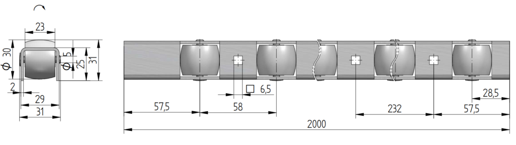 rollenleisten spec