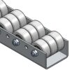 Rollenleiste Typ 670G - Rollen mit der Gummierung - 2000mm