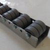 Rollenleiste Typ 670G - Rollen mit der Gummierung - 2000mm