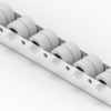 Rollenleiste gumierte Rollen