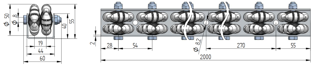 spec rollenleiste 520