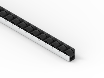 Rollenleiste Typ 100ASL - mit antistatischen Rollen - L=2000mm