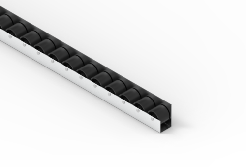 Rollenleiste Typ 100ASL - mit antistatischen Rollen - L=2000mm