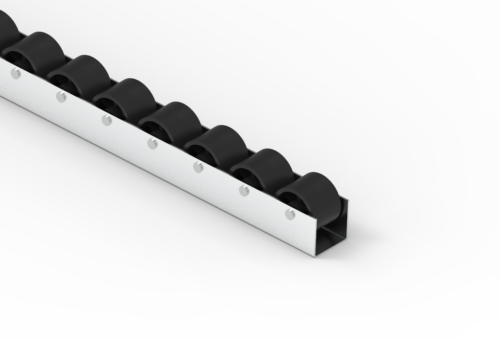 Rollenleiste Typ 100AS - mit antistatischen Rollen - L=2000mm