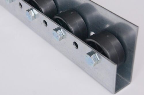 Rollenleiste Typ 611L - L-Profil mit Seitenführung - L=2000mm