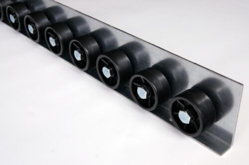 801L-scaled-1 Rollenleiste Typ 801L mit Seitenführung, PP-Rollen ø42mm - L=2000mm