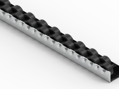 Listwa-T656_N Rollenleiste Typ 656 - L=2000mm