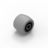 Rollenleiste Typ 100G - gummierte Rollen - L=1200mm
