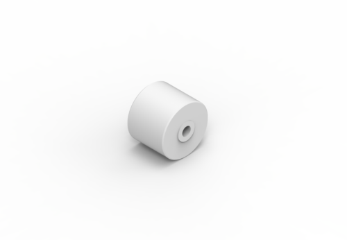 T100P Rollenleiste Typ 100P - PE-Rollen ø28mm, Lebensmittelindustrie - L=2000mm