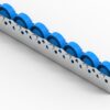 T620_N Rollenleiste Typ 620 - PVC-Rollen ø48mm P50 - L=2000mm