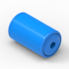 Rollenleiste Typ 715 - Palettenrollenleiste PVC-Rollen - L=2000mm