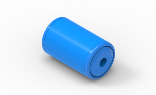 Rollenleiste Typ 715 - Palettenrollenleiste PVC-Rollen - L=2000mm