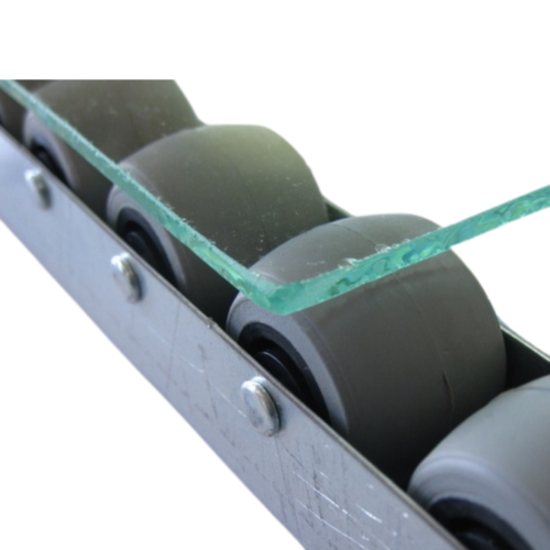 Rollenleiste Typ 100G - gummierte Rollen - L=1200mm