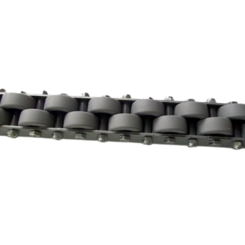 Rollenleiste Typ 655G - gummierte Rollen ø42mm - L=2000mm