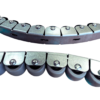 Rollenleiste Typ 100GBB - gummierte Rollen - Torsionsprofil 1M - L=1983mm