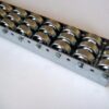 Rollenleiste Typ 741 - 3-fach Stahlrollen ø48mm, -30°C bis +140°C - L=2000mm