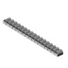 t200_40 Rollenleiste Typ 200GBB - gummierte Rollen - Torsionsprofil 1M - L=1983mm