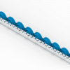 Rollenleiste Typ 620K – Bund-Rollen PVC ø48/66mm, Kugellager, P75 – L=2000mm